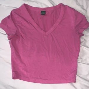 Hot Pink Crop Top